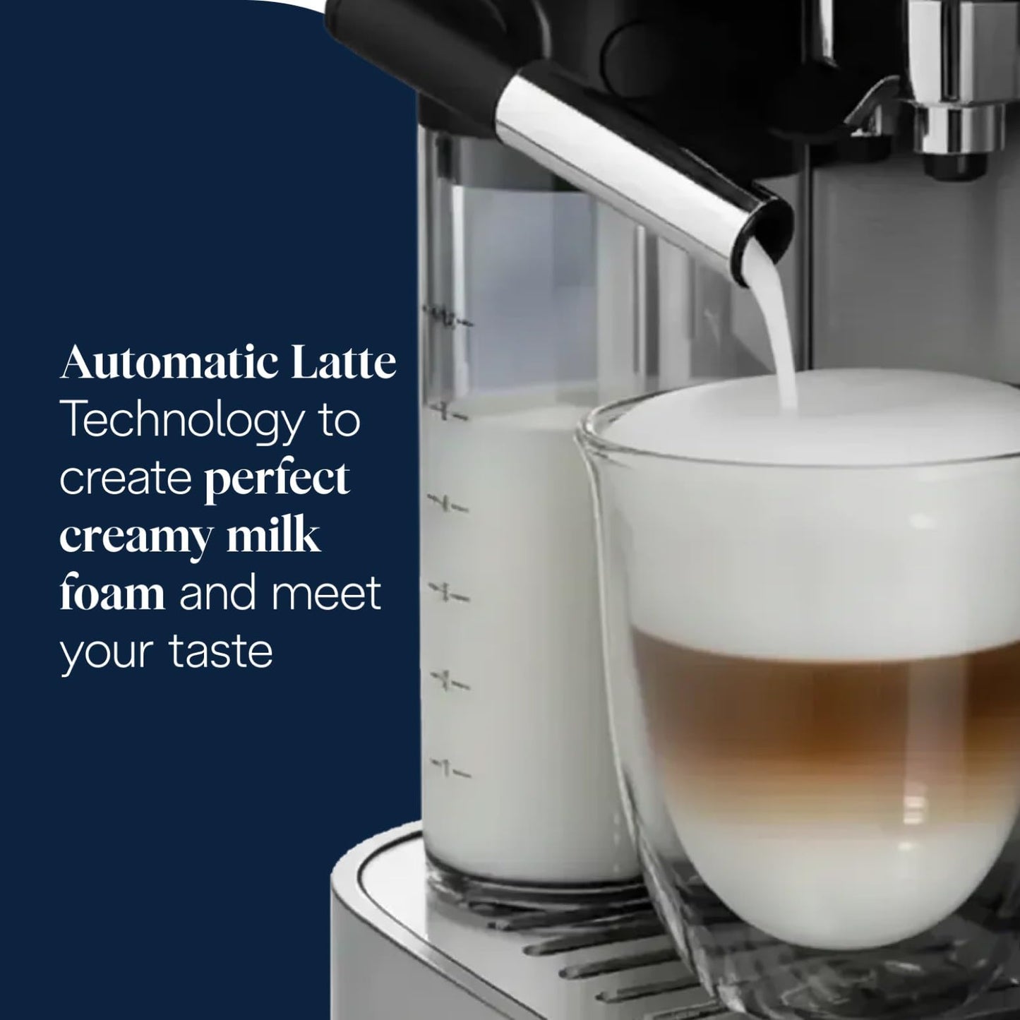 De'Longhi Magnifica Evo Next - Automatic Coffee Machine 13 Drinks Silver