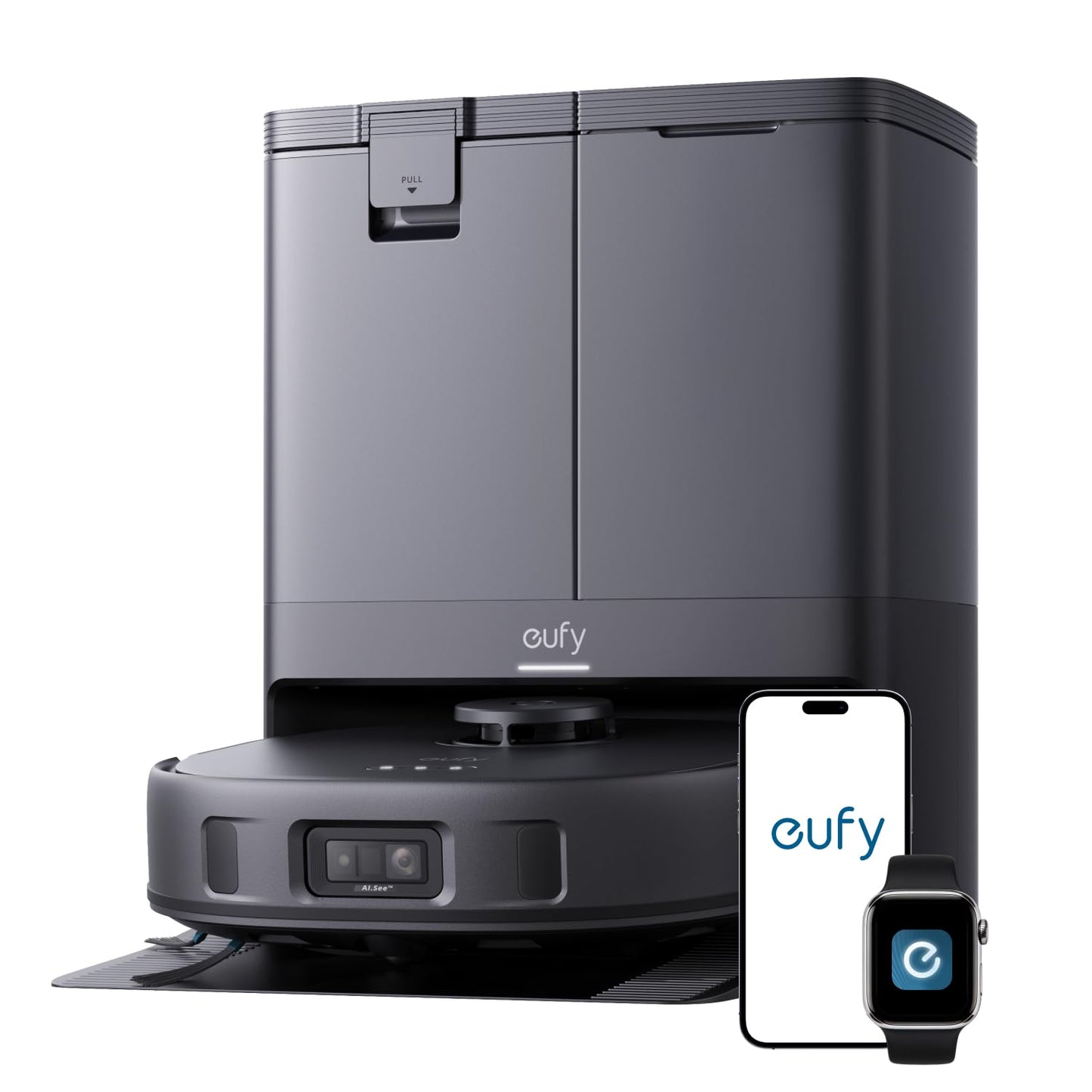 eufy X10 Pro Omni Robot Vacuum Cleaner With Mop, Carpet Detection