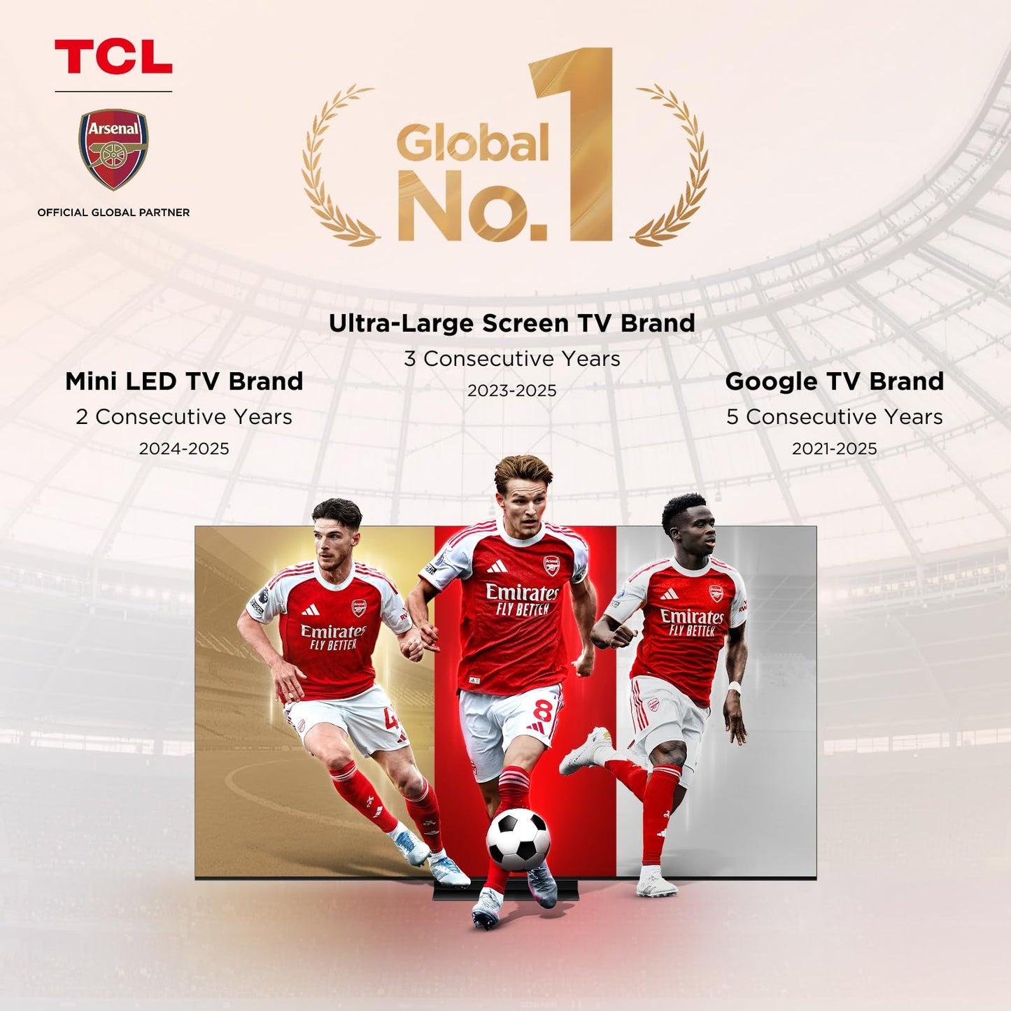 TCL 75T6C-UK 75 Inch QLED 4K HDR TV, Fire TV (Smart TV with Dolby Vision & Atmos, HDR10+, Press & Ask Alexa, 2025 Model)